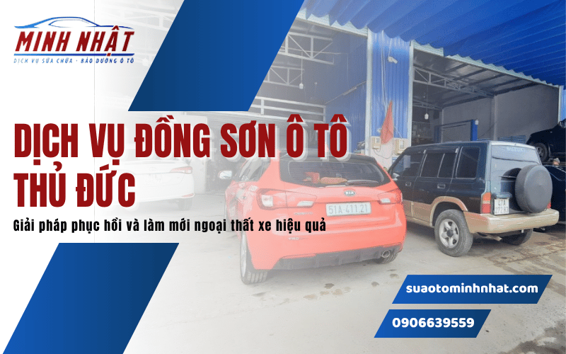 dịch vụ đồng sơn ô tô Thủ Đức
