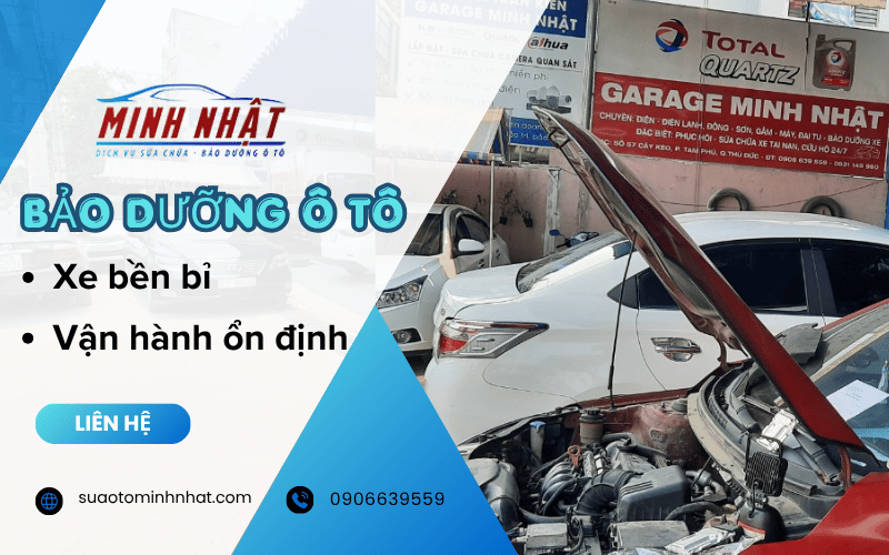 Dịch vụ bảo dưỡng ô tô Thủ Đức giúp xe bền bỉ, vận hành ổn định